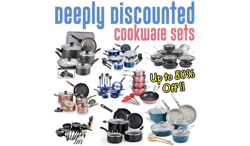 Cookware Sets for Less on Wayfair - Big Sale