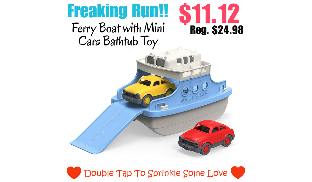 Ferry Boat with Mini Cars Bathtub Toy Only $11.12 Shipped on Amazon (Regularly $24.98)