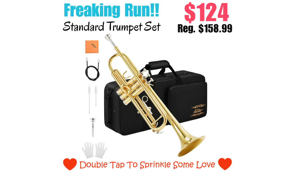 Standard Trumpet Set Only $124 on Amazon (Regularly $158.99)