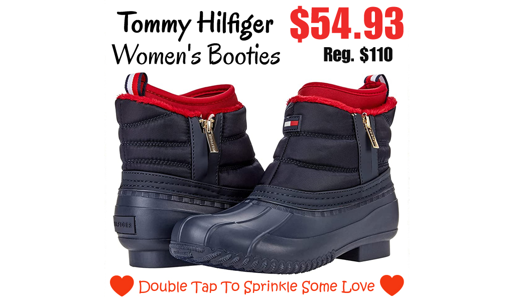 Tommy Hilfiger Women's Booties Only $54.93 on Macys.com (Regularly $110)