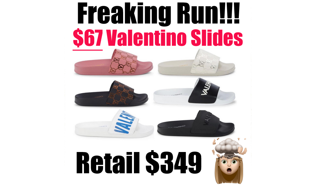 Valentino Slides Only $67 (Regularly $349)