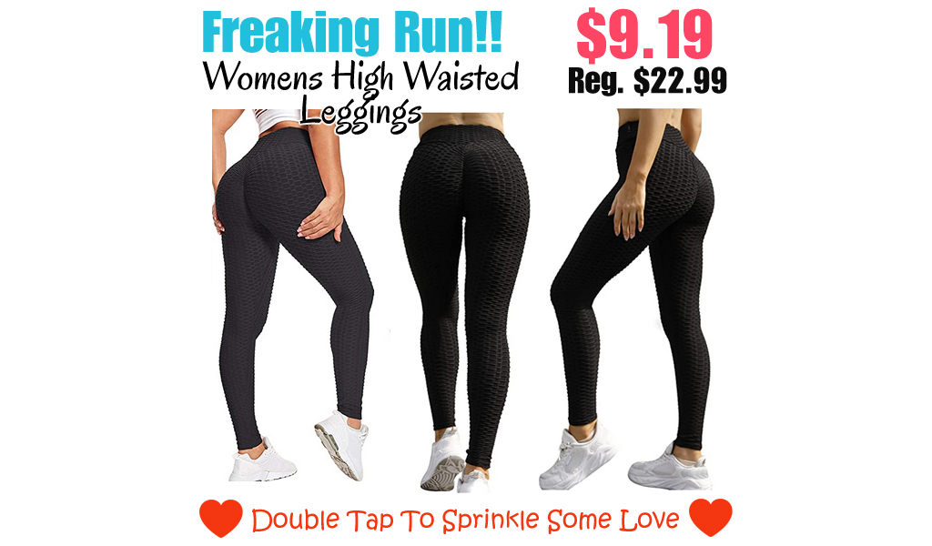 Womens High Waisted Leggings Only $9.19 on Amazon (Regularly $22.99)