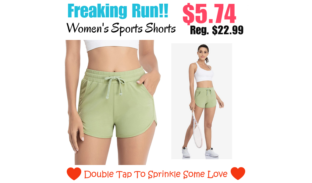 Women's Sports Shorts Only $5.74 Shipped on Amazon (Regularly $22.99)