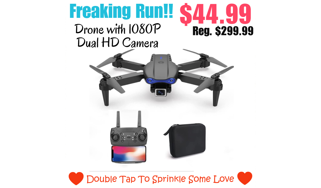 Drone with 1080P Dual HD Camera Only $44.99 Shipped on Amazon (Regularly $299.99)