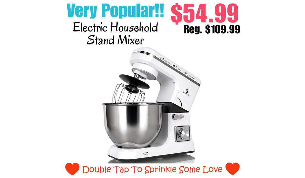 Electric Household Stand Mixer Only $54.99 Shipped on Amazon (Regularly $109.99)