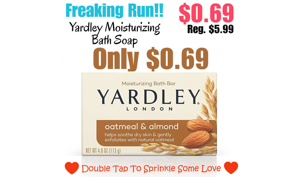 Yardley Moisturizing Bath Soap Only $0.69 Shipped on Amazon (Regularly $5.99)