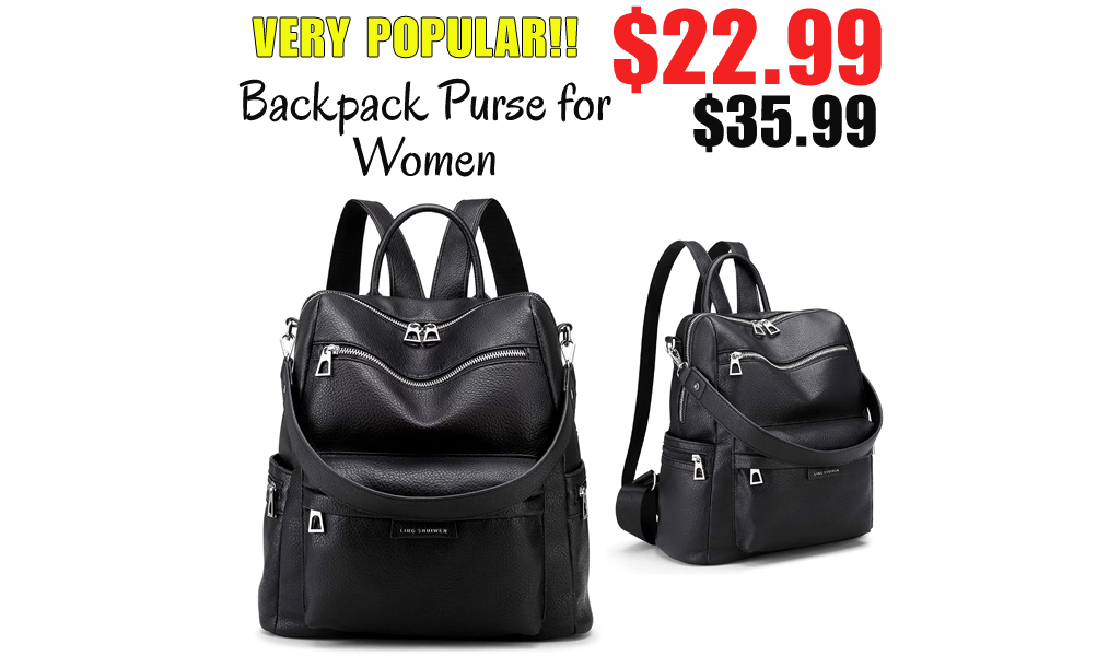 Backpack Purse for Women Just $22.99 Shipped on Walmart.com (Regularly $35.99)
