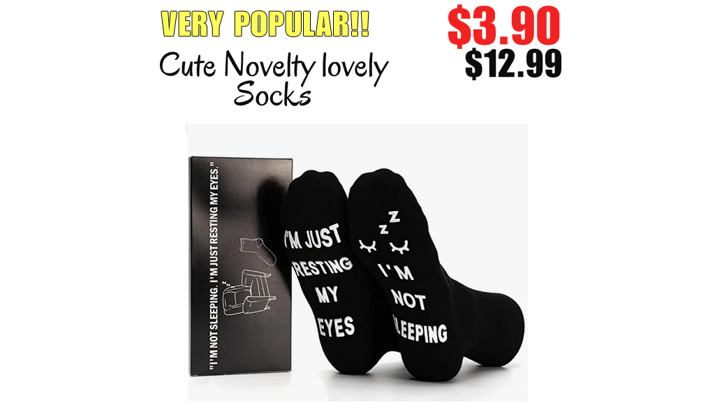 Cute Novelty lovely Socks Only $3.90 Shipped on Amazon (Regularly $12.99)