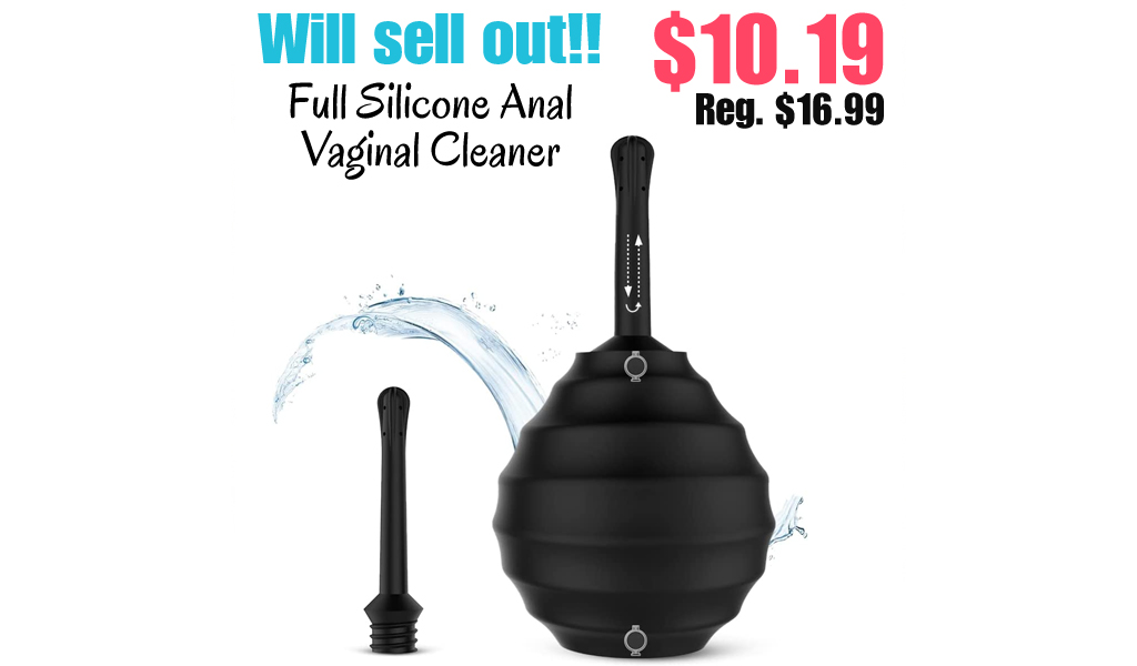 Full Silicone Anal Vaginal Cleaner Only $10.19 Shipped on Amazon (Regularly $16.99)