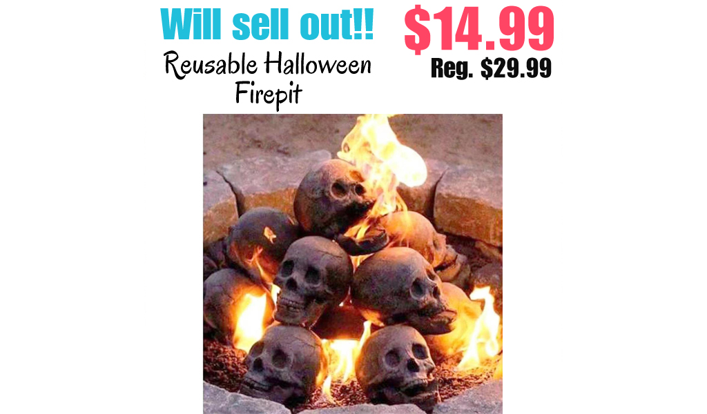 Reusable Halloween Firepit Only $14.99 Shipped on Amazon (Regularly $29.99)