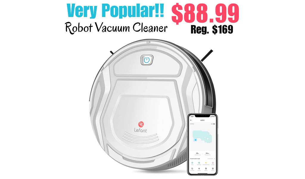 Robot Vacuum Cleaner Only $88.99 Shipped on Amazon (Regularly $169)
