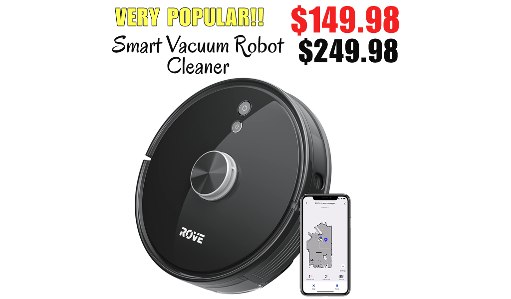 Smart Vacuum Robot Cleaner Only $149.98 Shipped on Amazon (Regularly $249.98)