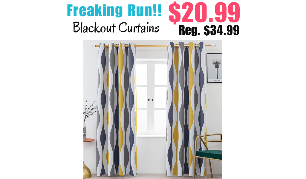 Blackout Curtains Only $20.99 Shipped on Amazon (Regularly $34.99)