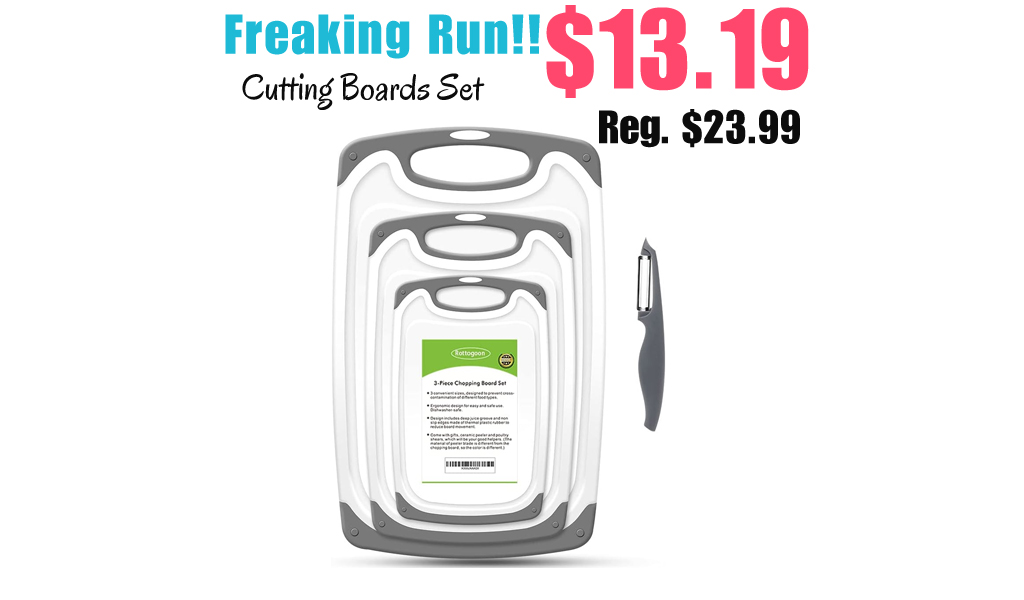 Cutting Boards Set Only $13.19 Shipped on Amazon (Regularly $23.99)