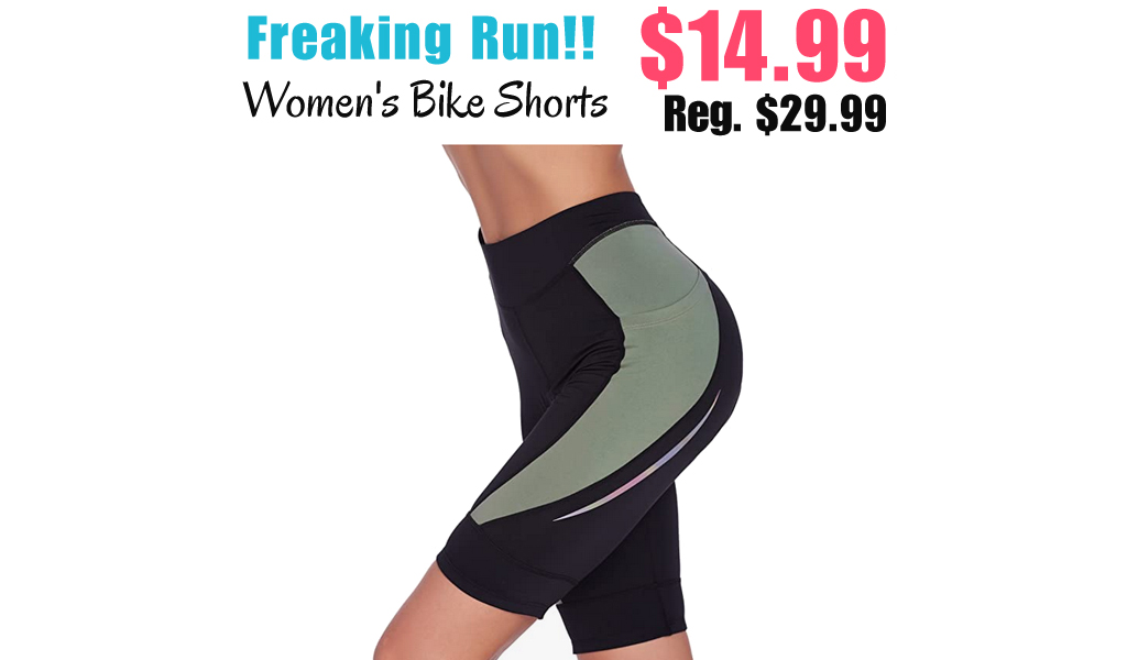 Women's Bike Shorts Only $14.99 Shipped on Amazon (Regularly $29.99)