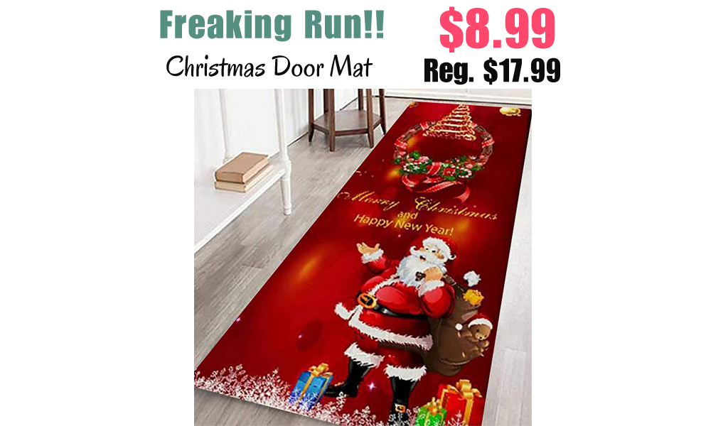 Christmas Door Mat Only $8.99 Shipped on Amazon (Regularly $29.99)