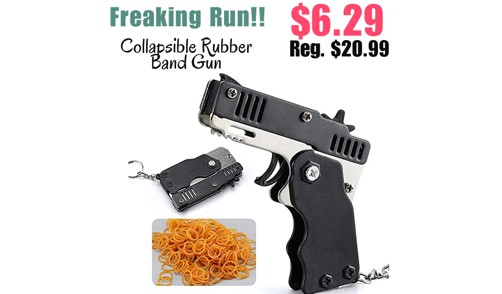 Collapsible Rubber Band Gun Only $6.29 Shipped on Amazon (Regularly $20.99)