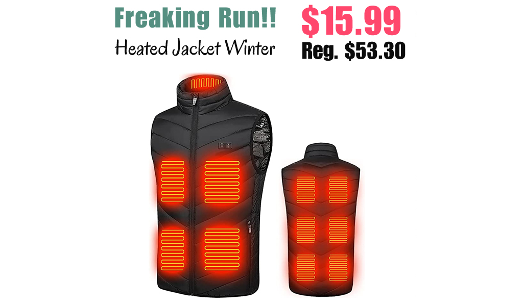 Heated Jacket Winter Only $15.99 Shipped on Amazon (Regularly $53.30)
