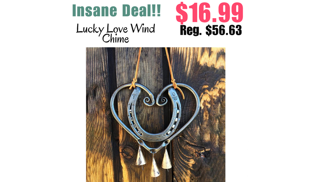 Lucky Love Wind Chime Only $16.99 Shipped on Amazon (Regularly $56.63)