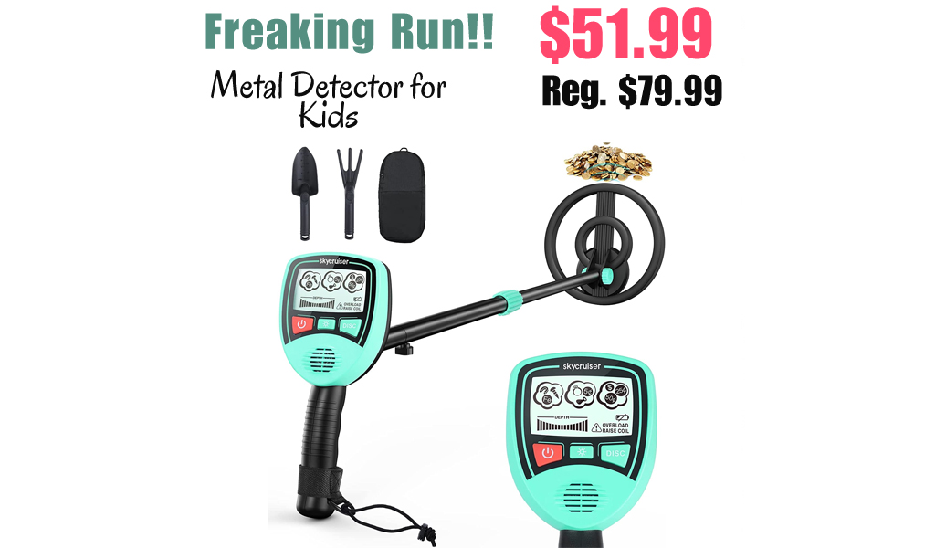 Metal Detector for Kids Only $51.99 Shipped on Amazon (Regularly $79.99)