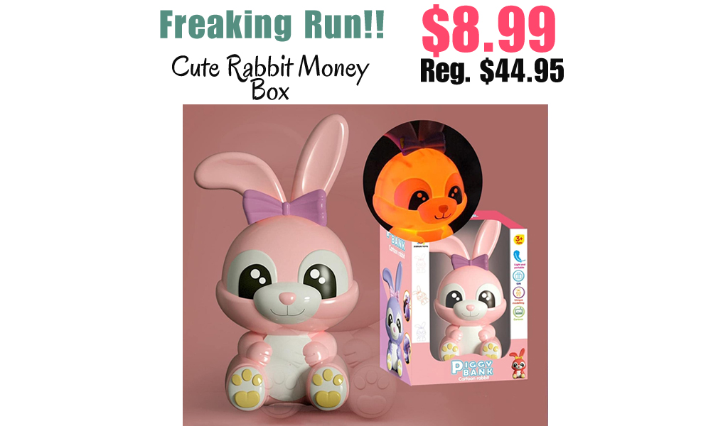 Cute Rabbit Money Box Only $8.99 Shipped on Amazon (Regularly $44.95)