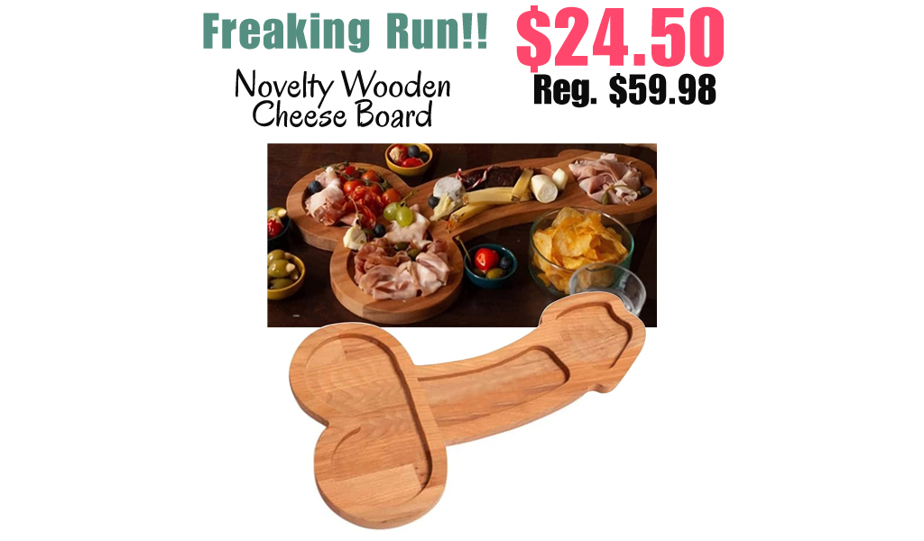 Novelty Wooden Cheese Board Only $24.50 Shipped on Amazon (Regularly $59.98)