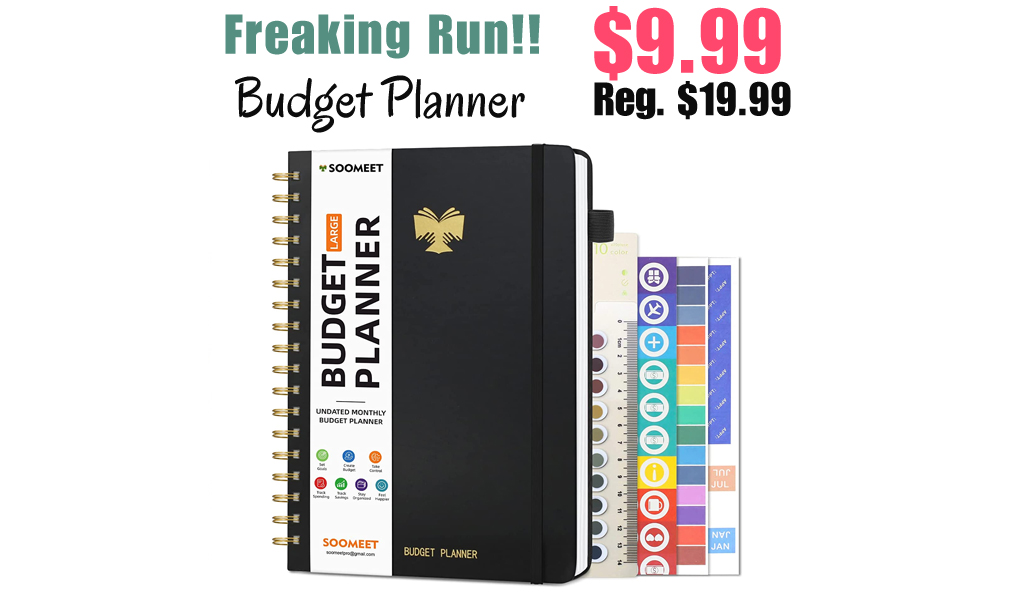 Budget Planner Only $9.99 Shipped on Amazon (Regularly $19.99)