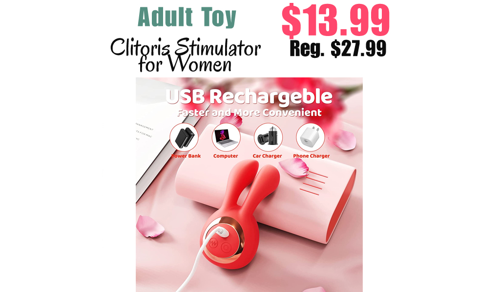 Clitoris Stimulator for Women Only $13.99 Shipped on Amazon (Regularly $27.99)