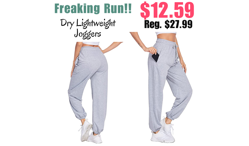 Dry Lightweight Joggers Only $12.59 Shipped on Amazon (Regularly $27.99)