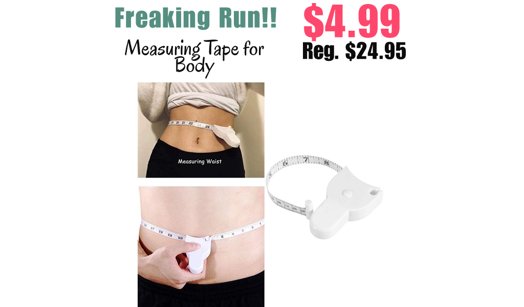 Measuring Tape for Body Only $4.99 Shipped on Amazon (Regularly $24.95)