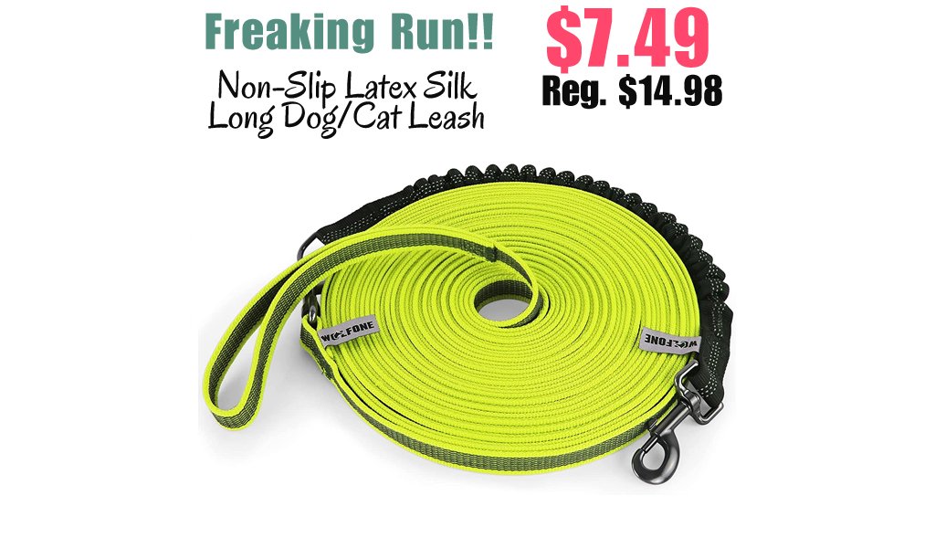 Non-Slip Latex Silk Long Dog/Cat Leash Only $7.49 Shipped on Amazon (Regularly $14.98)