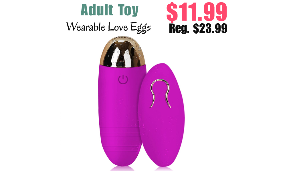 Wearable Love Eggs Only $11.99 Shipped on Amazon (Regularly $23.99)