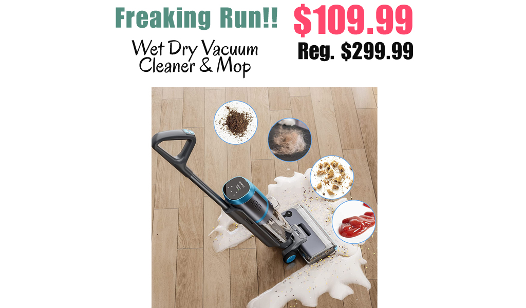 Wet Dry Vacuum Cleaner & Mop Only $109.99 Shipped on Amazon (Regularly $299.99)