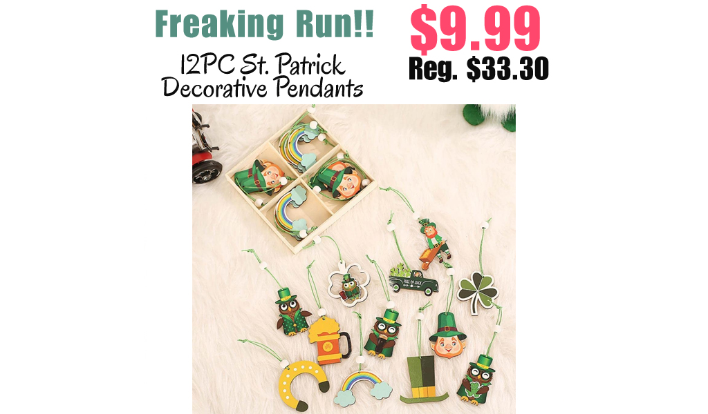 12PC St. Patrick Decorative Pendants Only $9.99 Shipped on Amazon (Regularly $33.30)