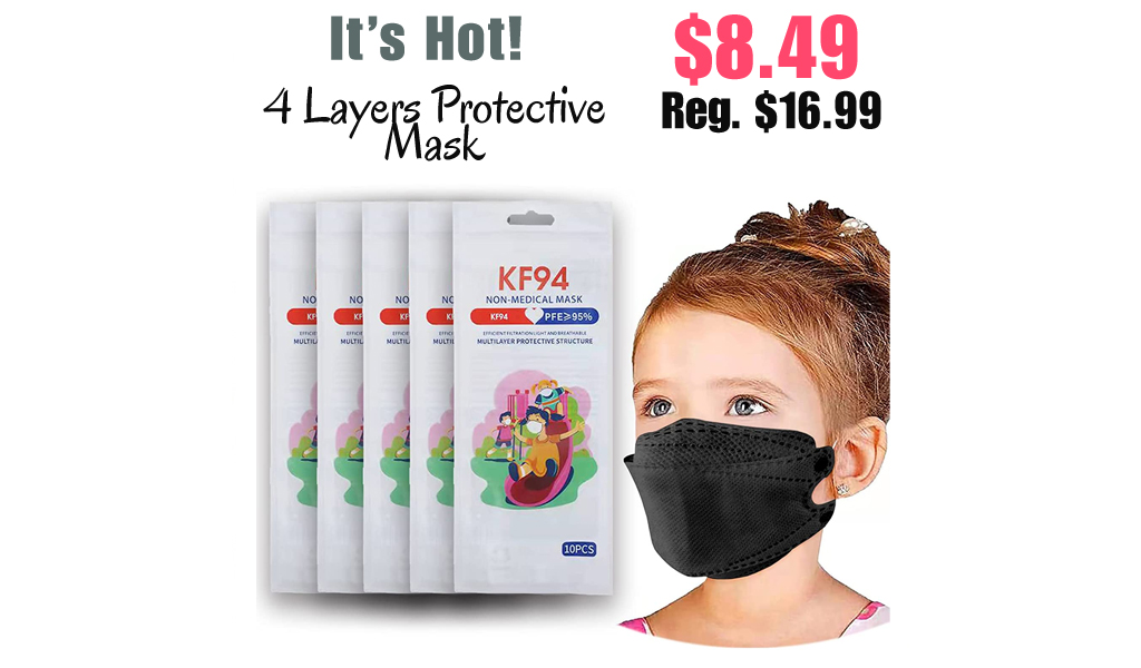 4 Layers Protective Mask Only $8.49 Shipped on Amazon (Regularly $16.99)