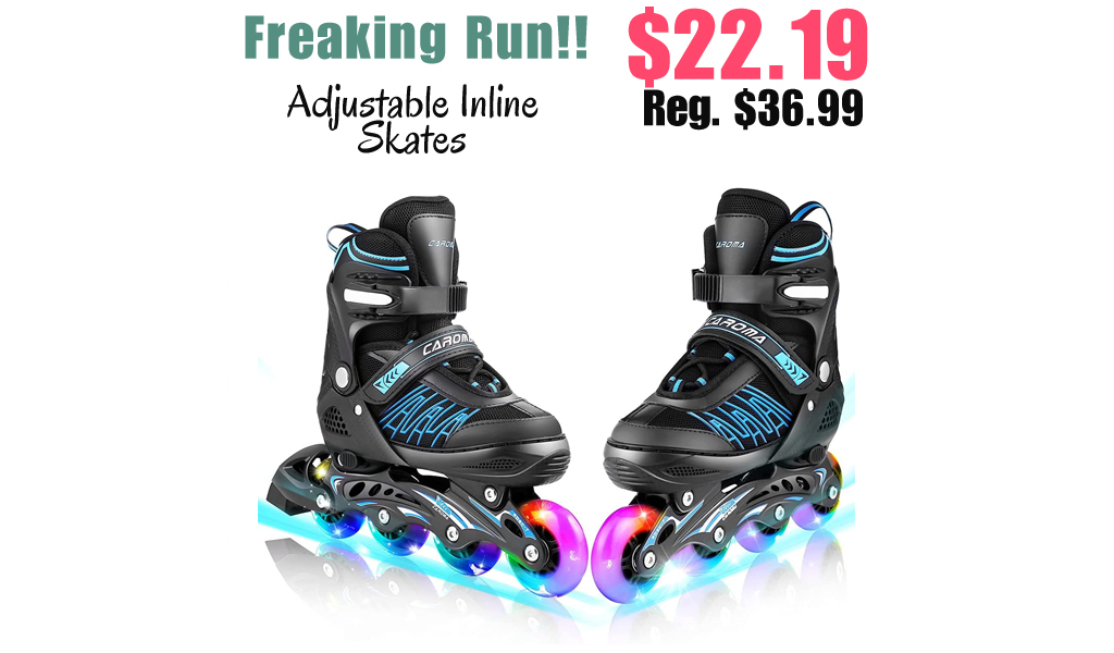 Adjustable Inline Skates Only $22.19 Shipped on Amazon (Regularly $36.99)
