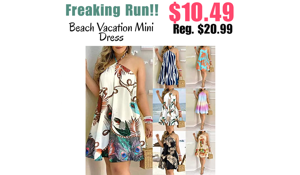 Beach Vacation Mini Dress Only $10.49 Shipped on Amazon (Regularly $20.99)