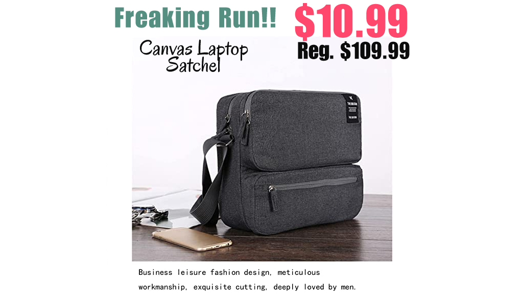 Canvas Laptop Satchel Only $10.99 Shipped on Amazon (Regularly $109.99)