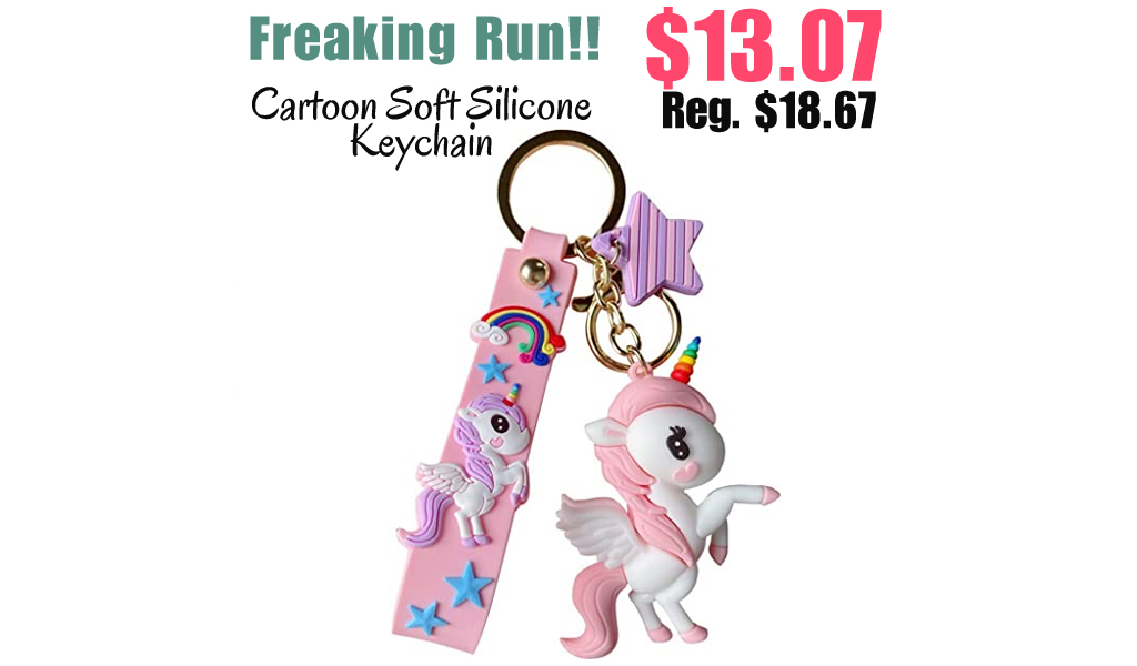 Cartoon Soft Silicone Keychain Only $13.07 Shipped on Amazon (Regularly $18.67)
