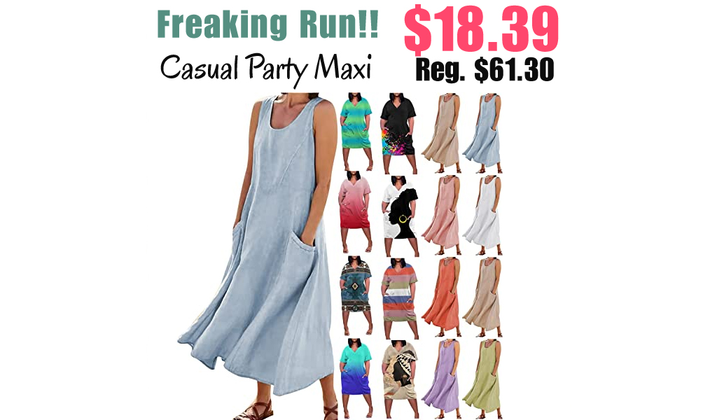 Casual Party Maxi Only $18.39 Shipped on Amazon (Regularly $61.30)