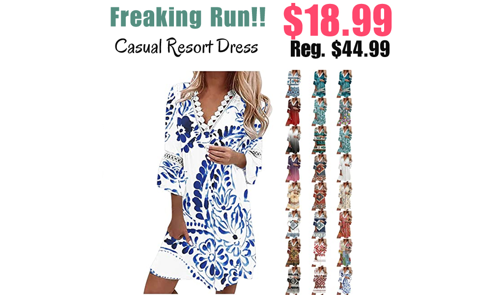Casual Resort Dress Only $18.99 Shipped on Amazon (Regularly $44.99)