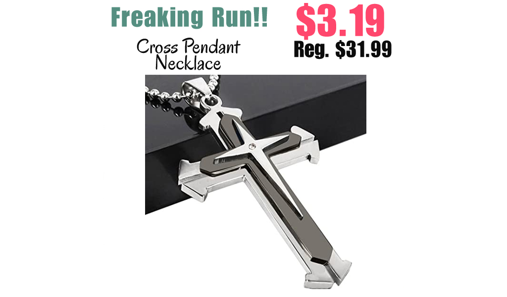 Cross Pendant Necklace Only $3.19 Shipped on Amazon (Regularly $31.99)