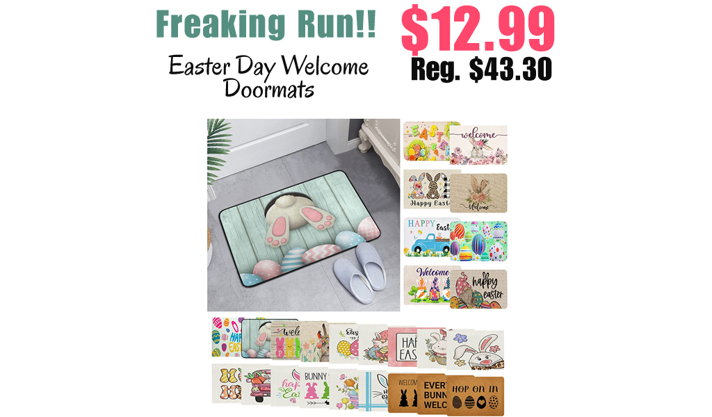 Easter Day Welcome Doormats Only $8.99 Shipped on Amazon (Regularly $29.96)