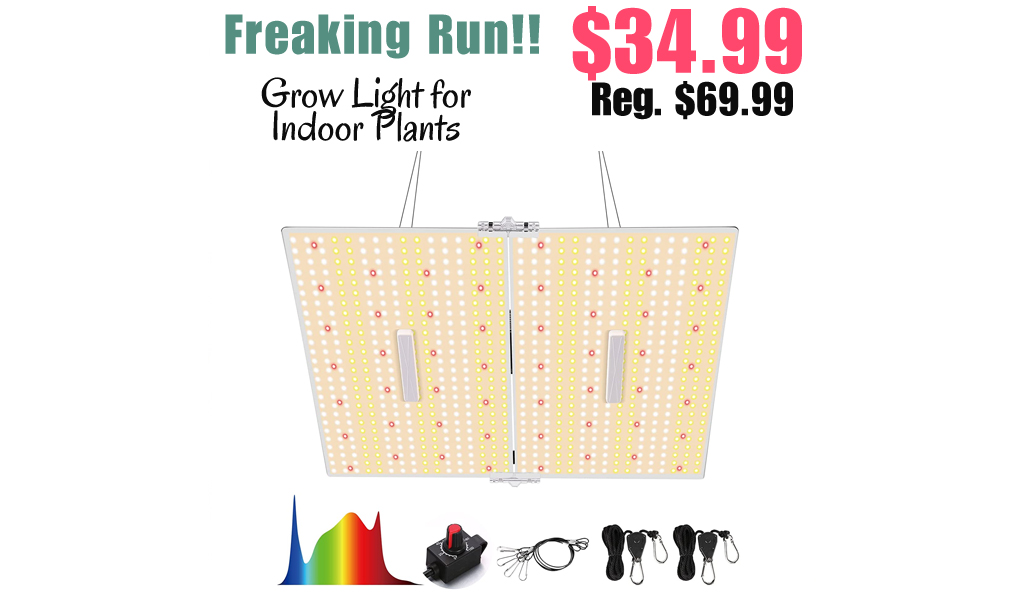 Grow Light for Indoor Plants Only $34.99 Shipped on Amazon (Regularly $69.99)