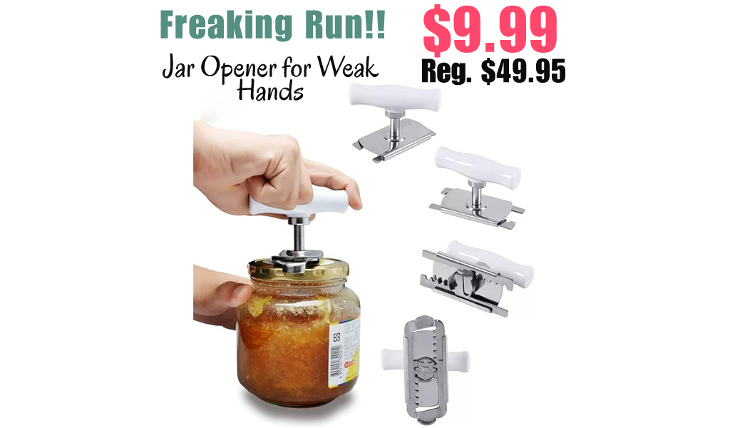 Jar Opener for Weak Hands Only $9.99 Shipped on Amazon (Regularly $49.95)