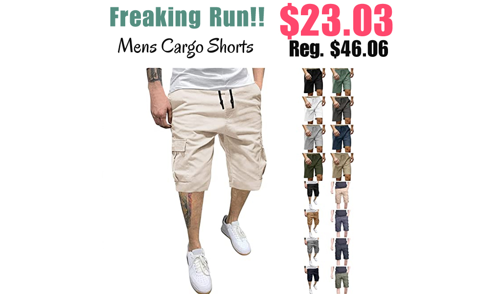 Mens Cargo Shorts Only $23.03 Shipped on Amazon (Regularly $46.06)