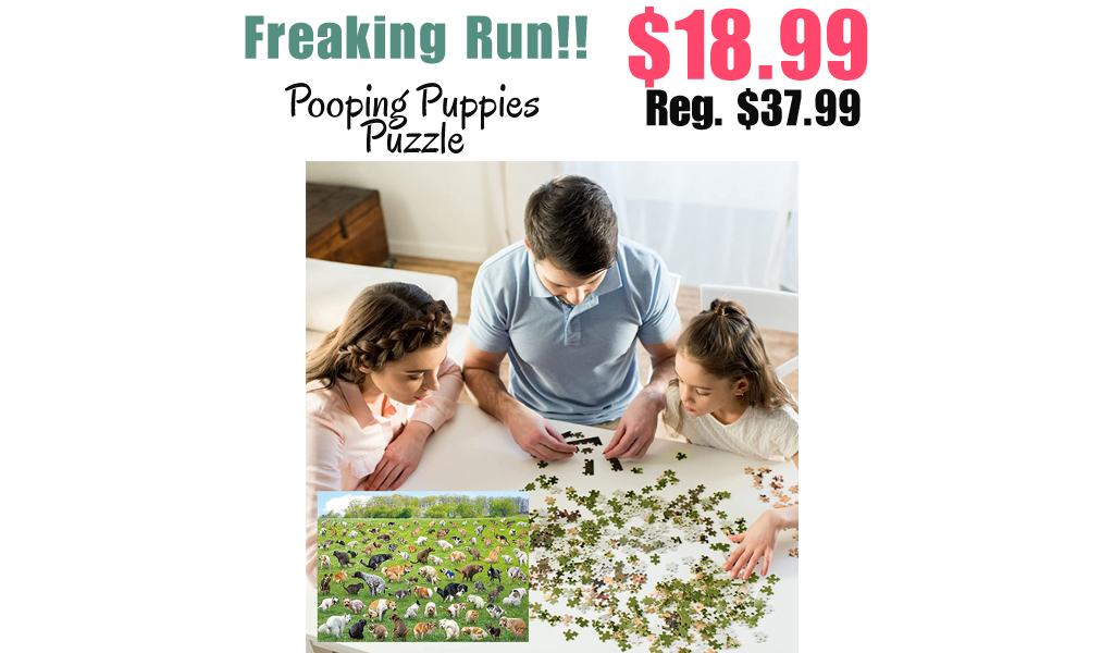 Pooping Puppies Puzzle Only $18.99 Shipped on Amazon (Regularly $37.99)