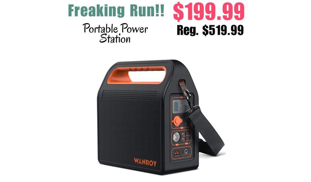 Portable Power Station Only $199.99 Shipped (Regularly $519.99)