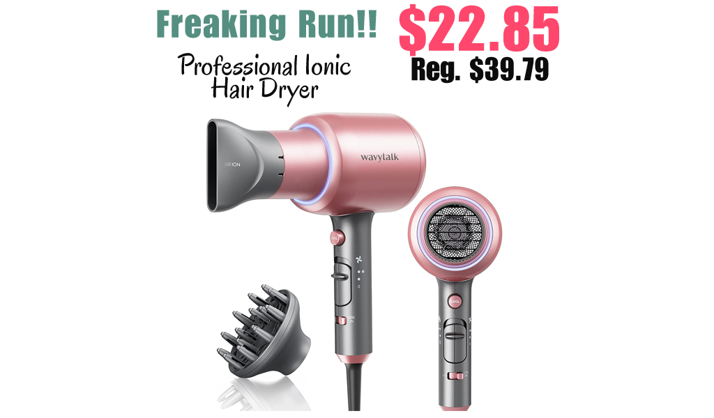 Professional Ionic Hair Dryer Only $22.85 Shipped on Amazon (Regularly $39.79)