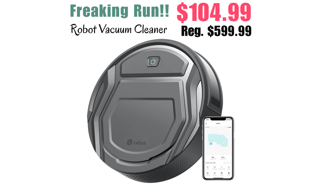 Robot Vacuum Cleaner Only $104.99 Shipped on Amazon (Regularly $599.99)